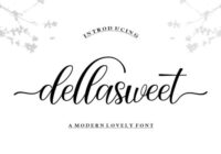 Dellasweet Font - Featured Image