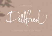 Dellfried Font - Featured Image