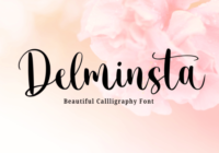 Delminsta Font - Featured Image