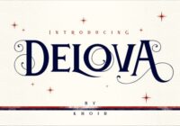 Delova Font - Featured Image