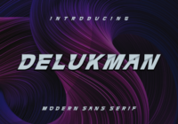 Delukman Font - Featured Image