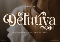 Delutiya Font - Featured Image