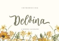 Delvina Font - Featured Image