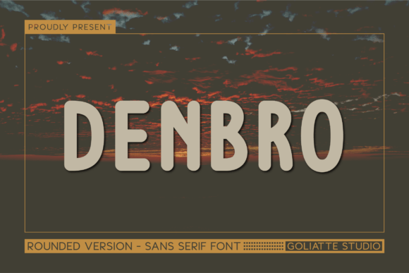 Denbro Font - Featured Image
