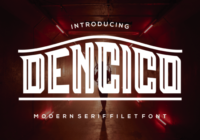 Dencico Font - Featured Image