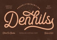 Denhils Font - Featured Image