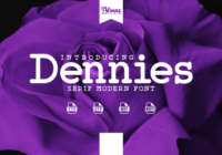 Dennies Font - Featured Image