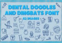 Dental Doodles Font - Featured Image