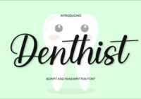 Denthist Font - Featured Image
