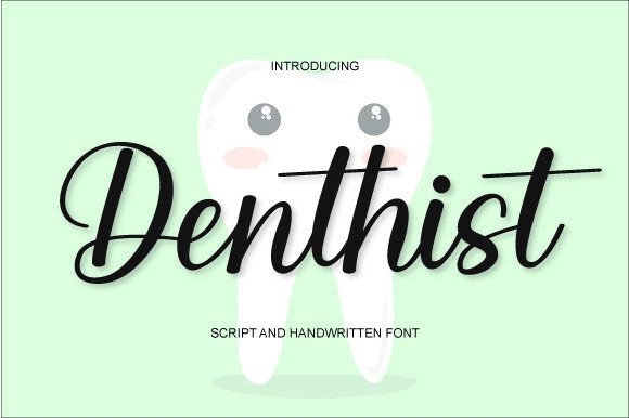 Denthist Font - Featured Image