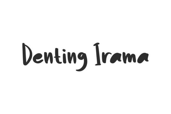 Denting Irama Font - Featured Image