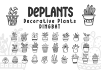Deplants Font - Featured Image