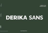 Derika Sans Font - Featured Image