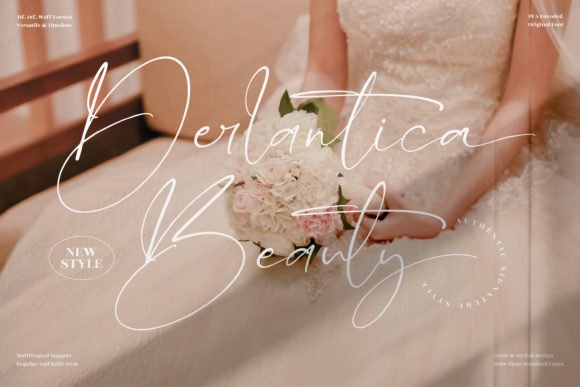 Derlantica Beauty Font - Featured Image