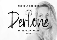 Derlone Font - Featured Image