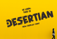 Desertian Font - Featured Image