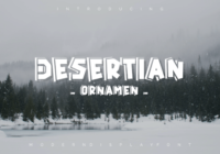 Desertian Ornament Font - Featured Image