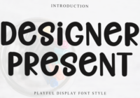 Designer Present Font - Featured Image