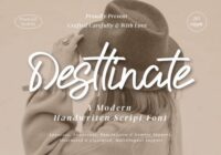 Desttinate Font - Featured Image