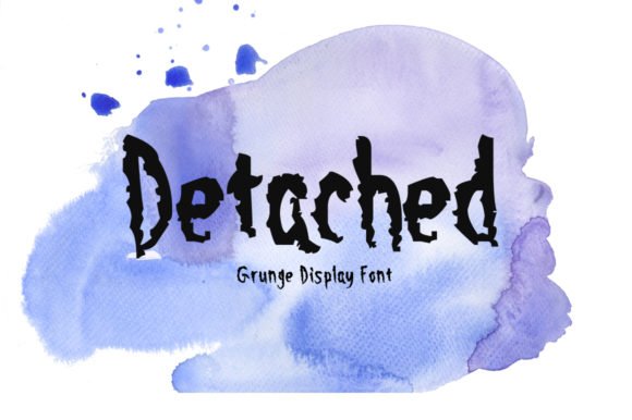Detached Font - Featured Image