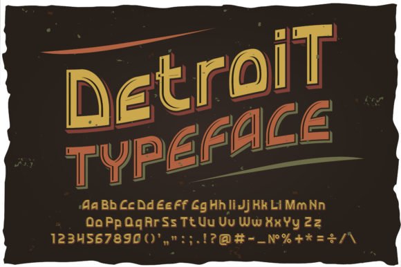 Detroit Font - Featured Image