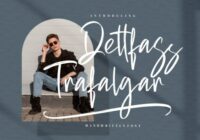 Dettfass Trafalgar Font - Featured Image