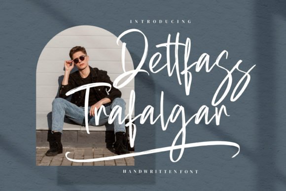 Dettfass Trafalgar Font - Featured Image