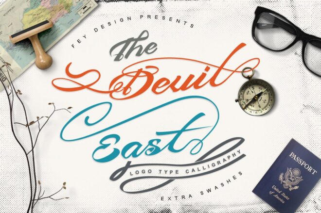 Devil East Font - Featured Image