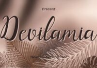 Devilamia Font - Featured Image