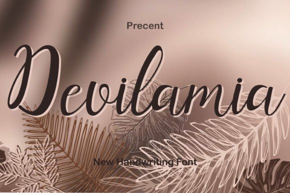 Devilamia Font - Featured Image