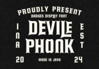 Devile Phonk Font - Featured Image