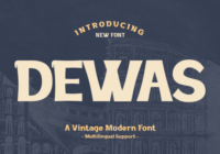 Dewas Font - Featured Image