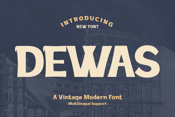 Dewas Font - Featured Image