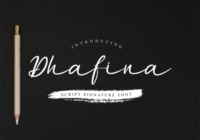 Dhafina Font - Featured Image