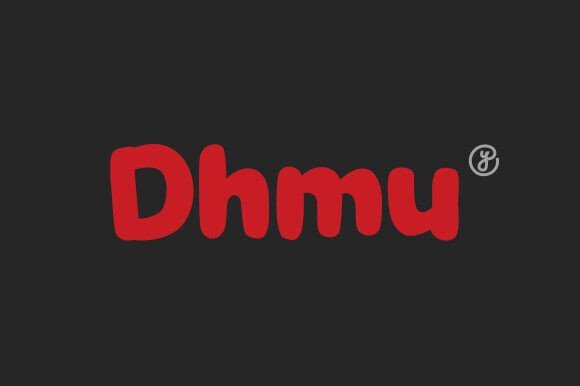 Dhmu Font - Featured Image