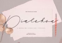 Dialeksa Font - Featured Image