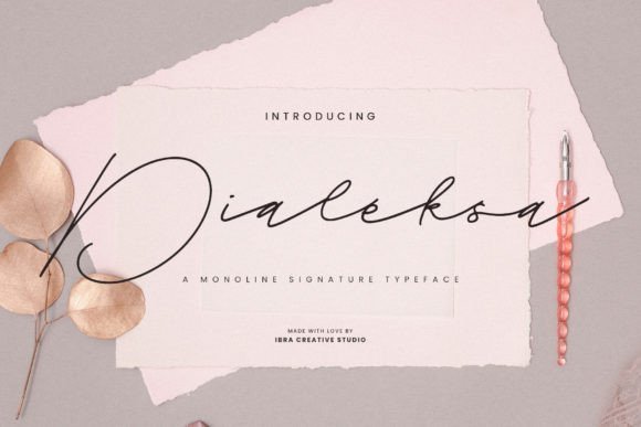 Dialeksa Font - Featured Image