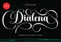 Dialena Font - Featured Image