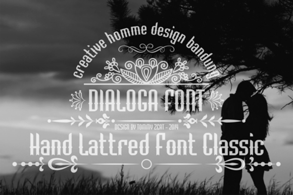 Dialoga Font - Featured Image