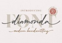 Diamonda Font - Featured Image