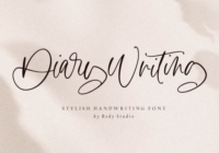 Diary Writing Font - Featured Image