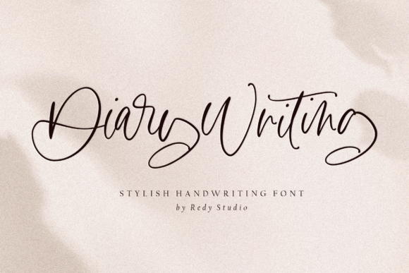 Diary Writing Font - Featured Image
