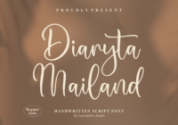 Diaryta Mailand Font - Featured Image