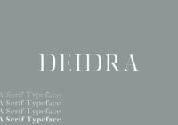 Diedra Font - Featured Image