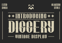 Diggery Font - Featured Image