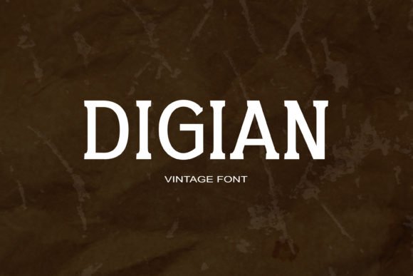 Digian Font - Featured Image
