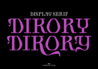 Dikory Font - Featured Image