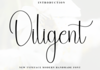 Diligent Font - Featured Image