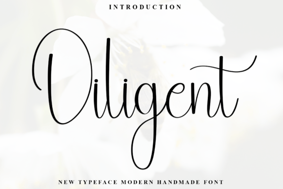 Diligent Font - Featured Image