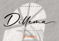 Dillema Font - Featured Image